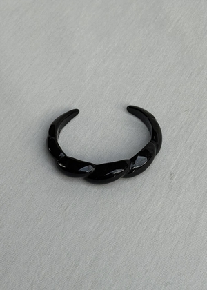 Vanessa resin bracelet Black Pico 